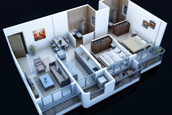 Pinnacolo NX -2bhk Pinnacolo NX -2bhk